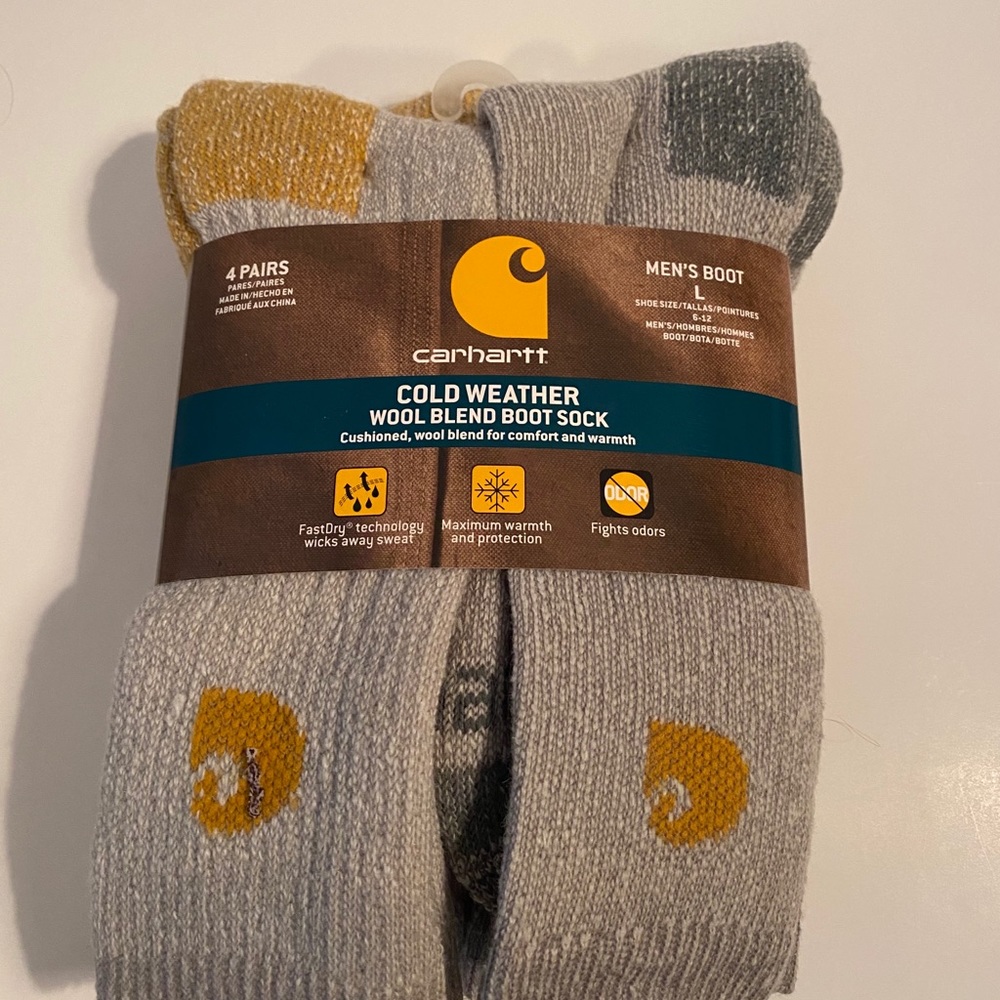 Carhartt Winter Socks Large (m6-12)